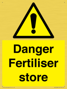 Danger Fertiliser store